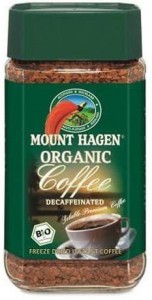 KAWA ROZPUSZCZALNA BEZKOFEINOWA ARABICA/ROBUSTA FAIR TRADE BIO 100 g - MOUNT HAGEN