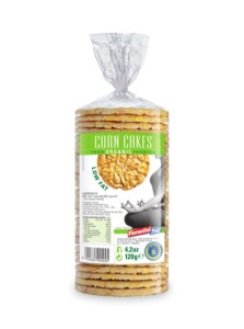 WAFLE KUKURYDZIANE BEZGLUTENOWE BIO 120 g - FIORENTINI