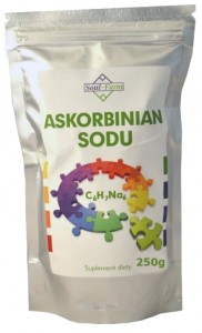 ASKORBINIAN SODU PROSZEK 250 g - SOUL FARM