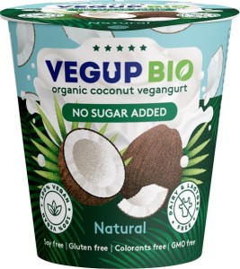 PRODUKT KOKOSOWY NATURALNY BEZGLUTENOWY BIO 140 g - VEGUP BIO