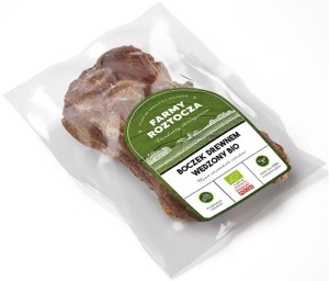 BOCZEK DREWNEM WĘDZONY BIO (około 0,50 kg) - FARMY ROZTOCZA (NA ZAMÓWIENIE)
