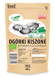 OGÓRKI KISZONE BIO 1 kg (DOYPACK) - BIO PLANET