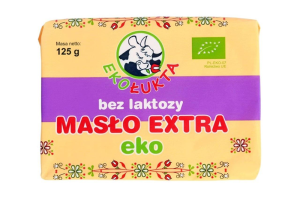 MASŁO EXTRA BEZ LAKTOZY BIO 125 g - EKO ŁUKTA