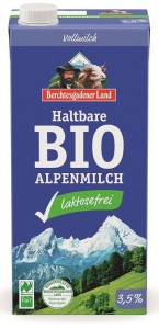 MLEKO UHT O OBNIŻONEJ ZAWARTOŚCI LAKTOZY (min. 3,5 % TŁUSZCZU) BIO 1 L - BERCHTESGADENER LAND
