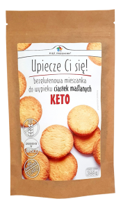 MIESZANKA DO WYPIEKU CIASTEK MAŚLANYCH BEZGLUTENOWA (KETO) 365 g - PIĘĆ PRZEMIAN