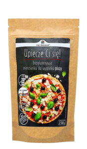 MIESZANKA DO WYPIEKU PIZZY BEZGLUTENOWA 250 g - PIĘĆ PRZEMIAN