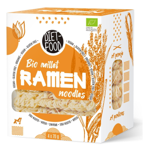 MAKARON (JAGLANY) RAMEN BEZGLUTENOWY BIO 280 g - DIET FOOD