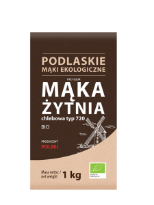 MĄKA ŻYTNIA CHLEBOWA TYP 720 BIO 1 kg - BIO LIFE
