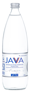 WODA MINERALNA JAVA ALKALICZNA NIEGAZOWANA 860 ml - WODY KARPACKIE