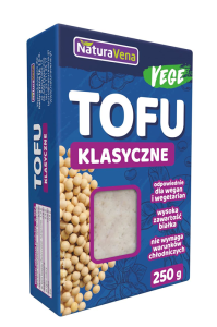TOFU KOSTKA NATURALNE 250 g - NATURAVENA