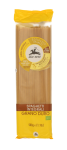 MAKARON (SEMOLINOWY RAZOWY) SPAGHETTI BIO 500 g - ALCE NERO