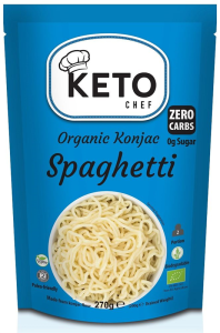 MAKARON KETO (KONJAC TYPU NOODLE SPAGHETTI) BEZGLUTENOWY BIO 270 g - KETO CHEF (BETTER THAN FOODS)