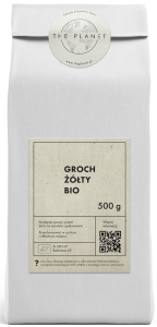 GROCH ŻÓŁTY BIO 500 g - THE PLANET