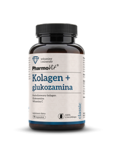 KOLAGEN + GLUKOZAMINA 90 KAPSUŁEK 68,9 g - PHARMOVIT (CLASSIC)