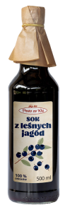 SOK Z LEŚNYCH JAGÓD 500 ml - PROSTO ZE WSI