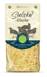 MAKARON (Z JAJ PRZEPIÓRCZYCH) KRAJANKA BIO 250 g - BARTOLINI