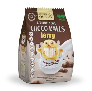 KULKI ZBOŻOWE KAKAOWE BEZGLUTENOWE 375 g - JERRY