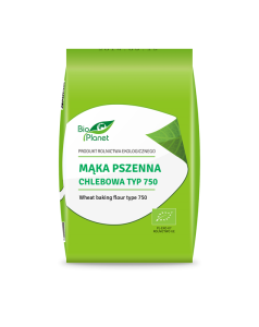MĄKA PSZENNA CHLEBOWA TYP 750 BIO 1 kg - BIO PLANET
