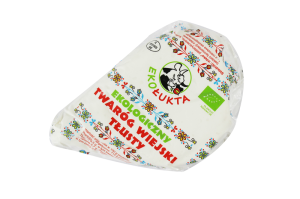 TWARÓG WIEJSKI KLINEK TŁUSTY BIO (około 0,30 kg) - EKO ŁUKTA