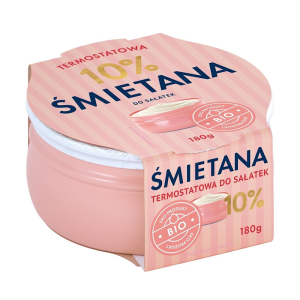 ŚMIETANA TERMOSTATOWA 10% BIO 180 g - YÖMLEKO
