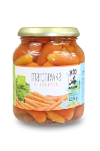 MARCHEWKA W ZALEWIE BIO 340 g (215 g) (SŁOIK) - BIO PLANET