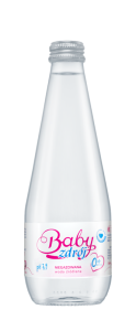 WODA ŹRÓDLANA NIEGAZOWANA 330 ml (SZKŁO) - AQUA EAST (BABY ZDRÓJ)