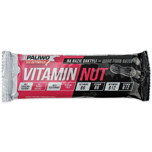 BATON VITAMIN NUT Z WITAMINAMI  B6 I B12 BEZGLUTENOWY 50 g - PALIWO DLA AKTYWNYCH