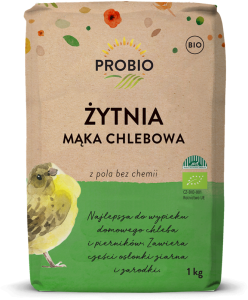 MĄKA ŻYTNIA TYP 720 CHLEBOWA BIO 1 kg - PROBIO