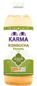 KOMBUCHA Z JABŁKIEM FAIR FOR LIFE DEMETER BIO 1 L - KARMA KOMBUCHA