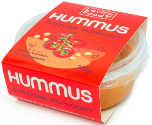 przecena HUMMUS SUSZONE POMIDORY 200 g - LAVICA FOOD