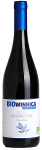 WINO ARONIOWE PÓŁSŁODKIE BIO 750 ml - WINNICE PRADOLINY (BIOWINNICA)