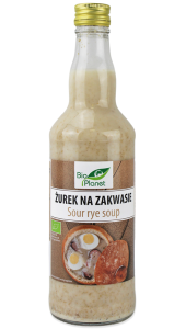 ŻUREK NA ZAKWASIE NIEPASTERYZOWANY BIO 500 ml - BIO PLANET