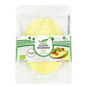 PLASTRY WEGAŃSKIE ŻÓŁTE BIO 160 g - BIO PLANET
