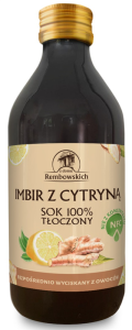 SOK Z IMBIRU Z CYTRYNĄ NFC 250 ml - REMBOWSCY
