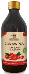 SOK Z ŻURAWINY NFC 250 ml - REMBOWSCY