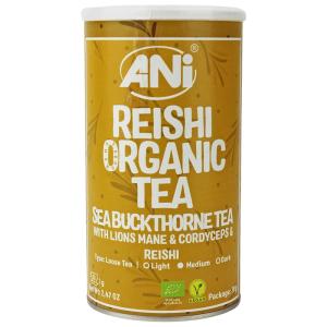 HERBATKA ROKITNIKOWA "REISHI + LION'S MANE + CORDYCEPS" BIO 70 g - ANI