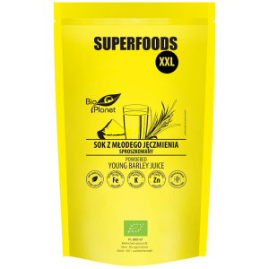 SOK Z MŁODEGO JĘCZMIENIA SPROSZKOWANY BIO 500 g - BIO PLANET