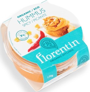 przecena HUMMUS PIKANTNY BIO 170 g - FLORENTIN