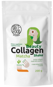 SHAKE KOLAGENOWY Z MATCHĄ 200 g - DIET-FOOD