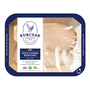 FILET Z PIERSI KURCZAKA BIO (około 0,50 kg) - FARMY ROZTOCZA (NA ZAMÓWIENIE)