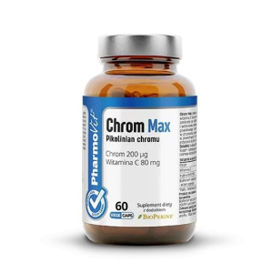CHROM MAX BEZGLUTENOWY 60 KAPSUŁEK - PHARMOVIT (CLEAN LABEL)
