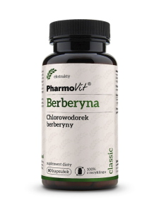 BERBERYNA (388 mg) BEZGLUTENOWA 60 KAPSUŁEK - PHARMOVIT (CLASSIC)