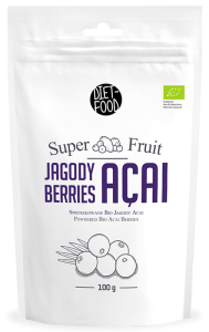 JAGODY ACAI SPROSZKOWANE BIO 100 g - DIET-FOOD