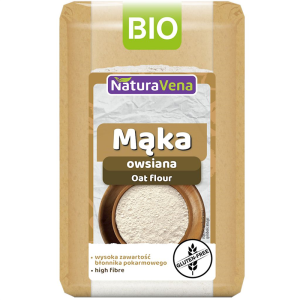 MĄKA OWSIANA BEZGLUTENOWA 400 g - NATURAVENA