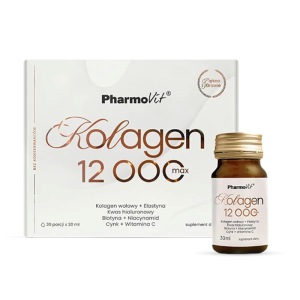 COLLAGEN (12 000 mg) SHOT BEZGLUTENOWY 30 ml - PHARMOVIT