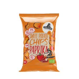 CHIPSY Z BATATÓW Z PAPRYKĄ SŁODKĄ WĘDZONĄ BEZGLUTENOWE BIO 90 g - JOHN ALTMAN