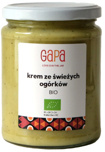 KREM ZE ŚWIEŻYCH OGÓRKÓW BIO 450 g - GAPA