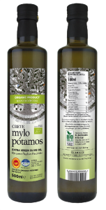 OLIWA Z OLIWEK EXTRA VIRGIN BIO 500 ml - MYLOPOTAMOS