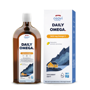 OMEGA-3 (1600 mg) O SMAKU CYTRYNOWYM 500 ml - OSAVI