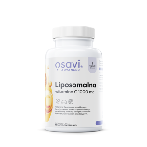 WITAMINA C LIPOSOMALNA (1000 mg) BEZGLUTENOWA 60 KAPSUŁEK - OSAVI